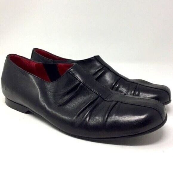 Arche womans black leather flats 7.5M BoxS - Picture 8 of 8